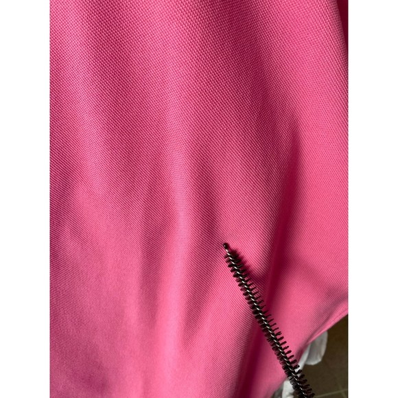 Brooks Bros Bubblegum Pink SS Cotton Polo Embroidered Logo Slim Fit Size L - Picture 9 of 10
